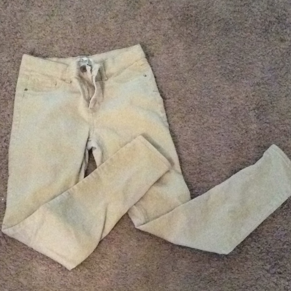 Khaki pants, super skinny,